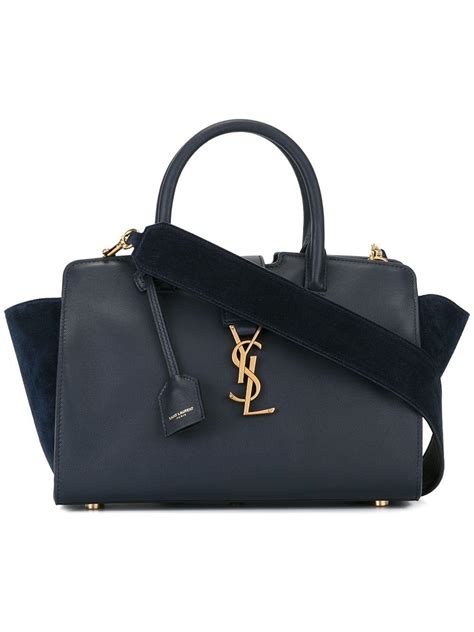 dark blue ysl bag|ysl bag farfetch.